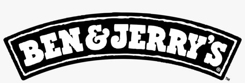 Benandjerrys - Ben And Jerrys Logo Black, transparent png