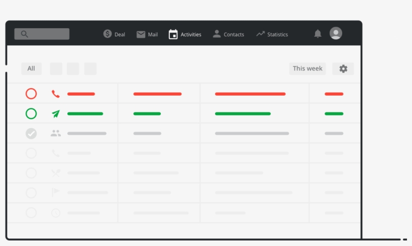 Activities Are What Happen Backstage - Pipedrive Activities, transparent png