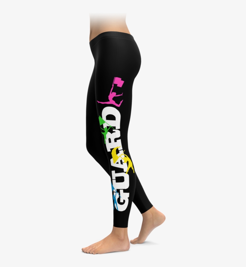 Color Guard Leggings - Powered By Plants Leggings, transparent png