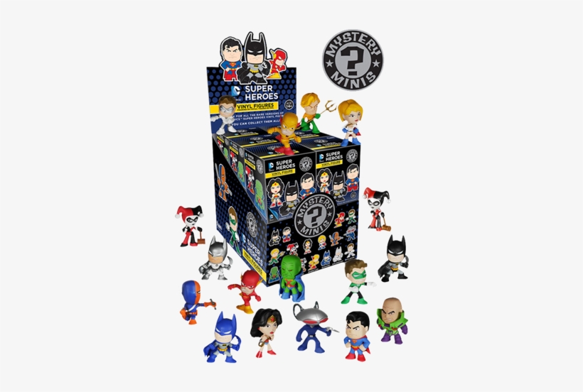 Justice League Mystery Minis Display Box - Justice League In Mystery Mini Blind Box, transparent png