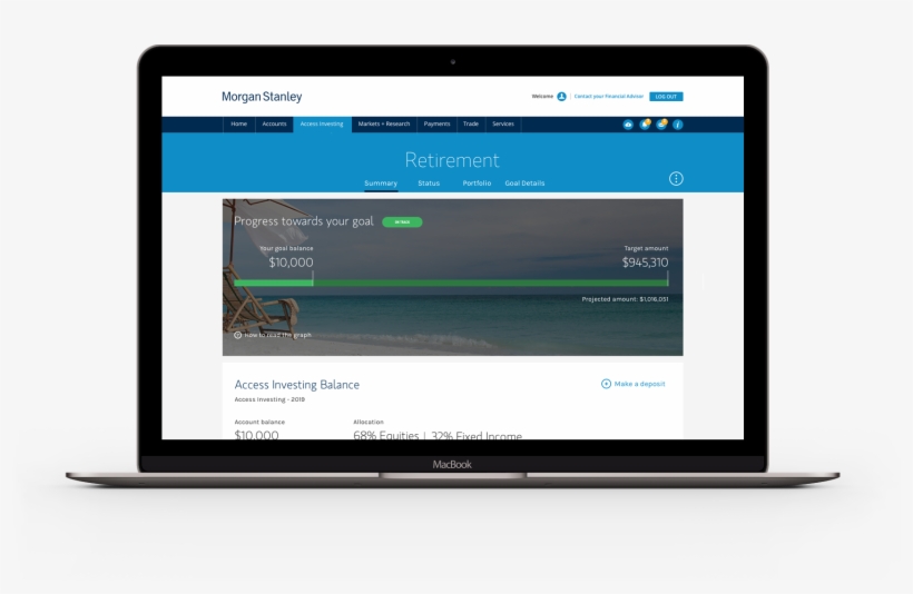 Let Us Be Hands On So You Don't Have To - Morgan Stanley Access Investing, transparent png
