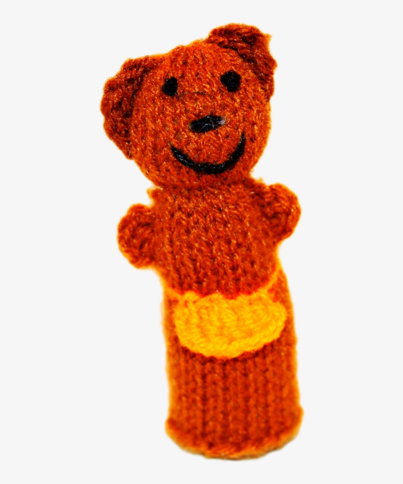 Three Bears Finger Puppets - Teddy Bear, transparent png