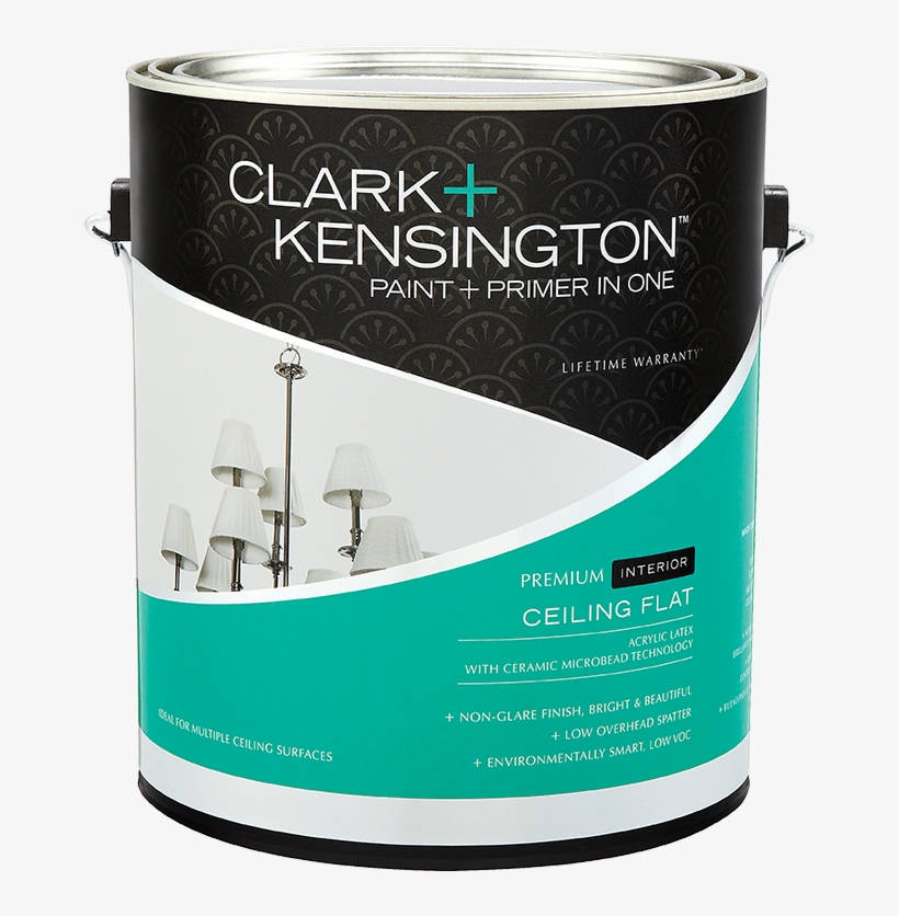 Interior & Exterior Paints - Clark Kensington Paint Can, transparent png