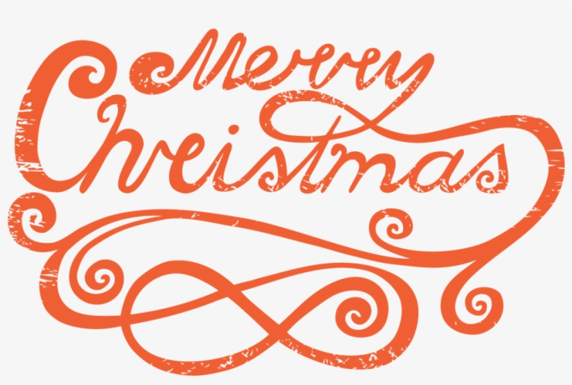 Merry Christmas - Calligraphy, transparent png