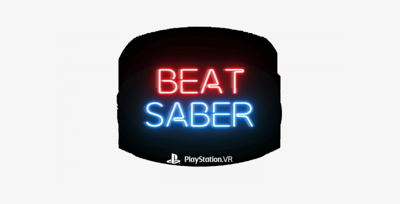 Best Psvr Experience Game Playstation Vr Beat Saber - Graphic Design, transparent png
