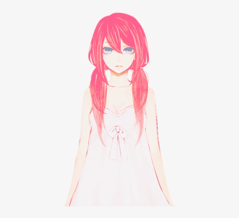Anime Girl Tumblr Png, transparent png