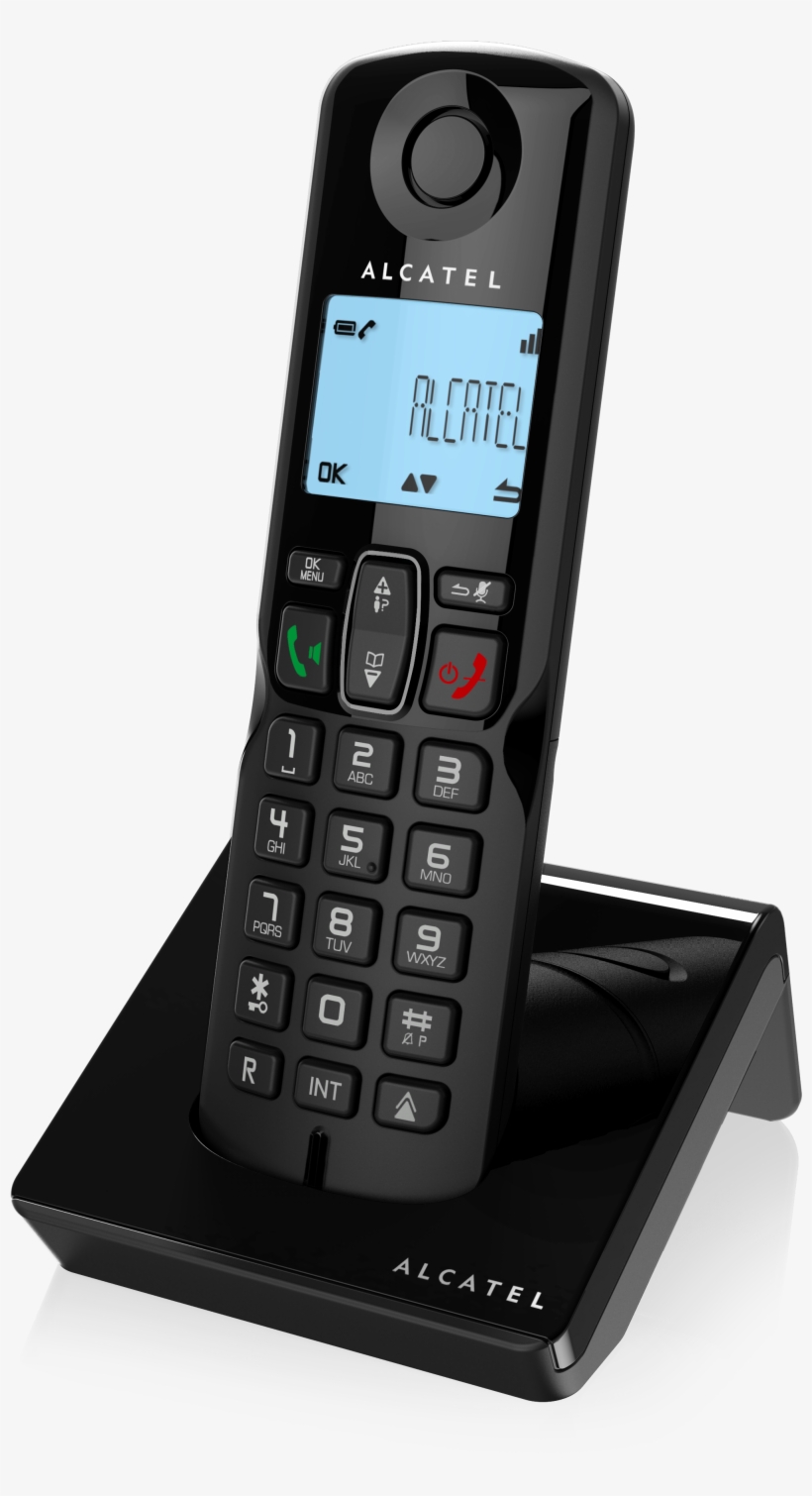 Alcatel Phones S250 Black Picture - Telefono Alcatel S250, transparent png