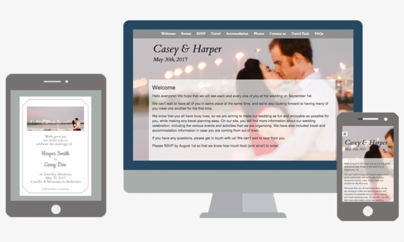 It's Fun, Easy To Share And Will Save You Time, Money - Wedding Invitation, transparent png