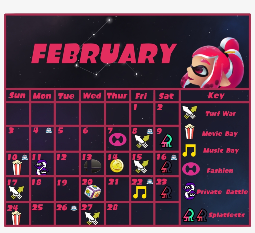 Shortest Month, Most Events ⌾ - Poster, transparent png