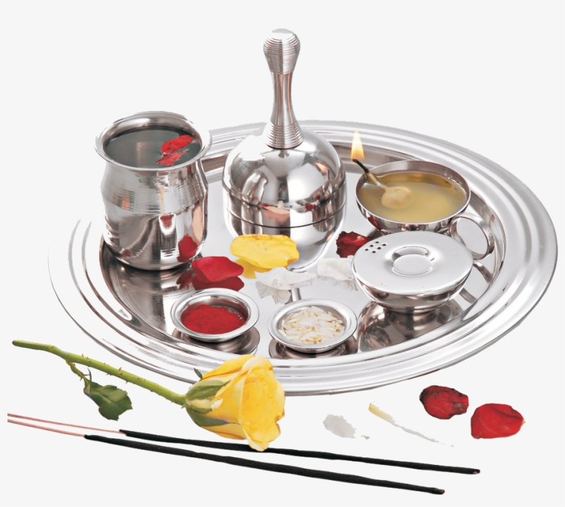 The Prayer “shri Ashta Lakshmi Stotram” Lists All Of - Pooja Plate Png, transparent png