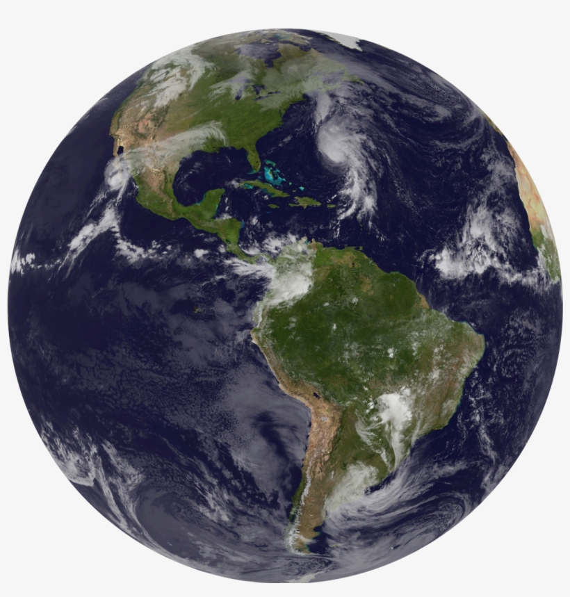 Goes 13 Full Disk 2012 10 16 1445z - Earth, transparent png