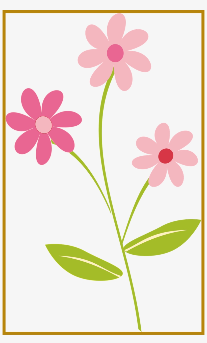 Incredible Flowers Border Clipart Png Clipartsgram - Flower Border Clipart Png, transparent png