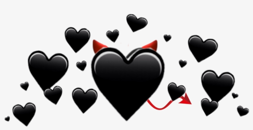 Heart Crown Emoji Png, transparent png