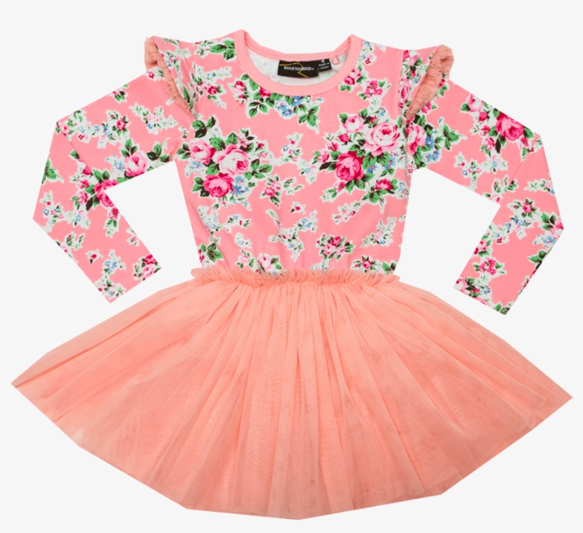 Pink Maeve Ls Circus Dress [size, transparent png