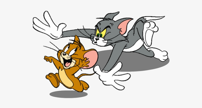 Tom And Jerry Clipart Catching - Tom And Jerry Png, transparent png