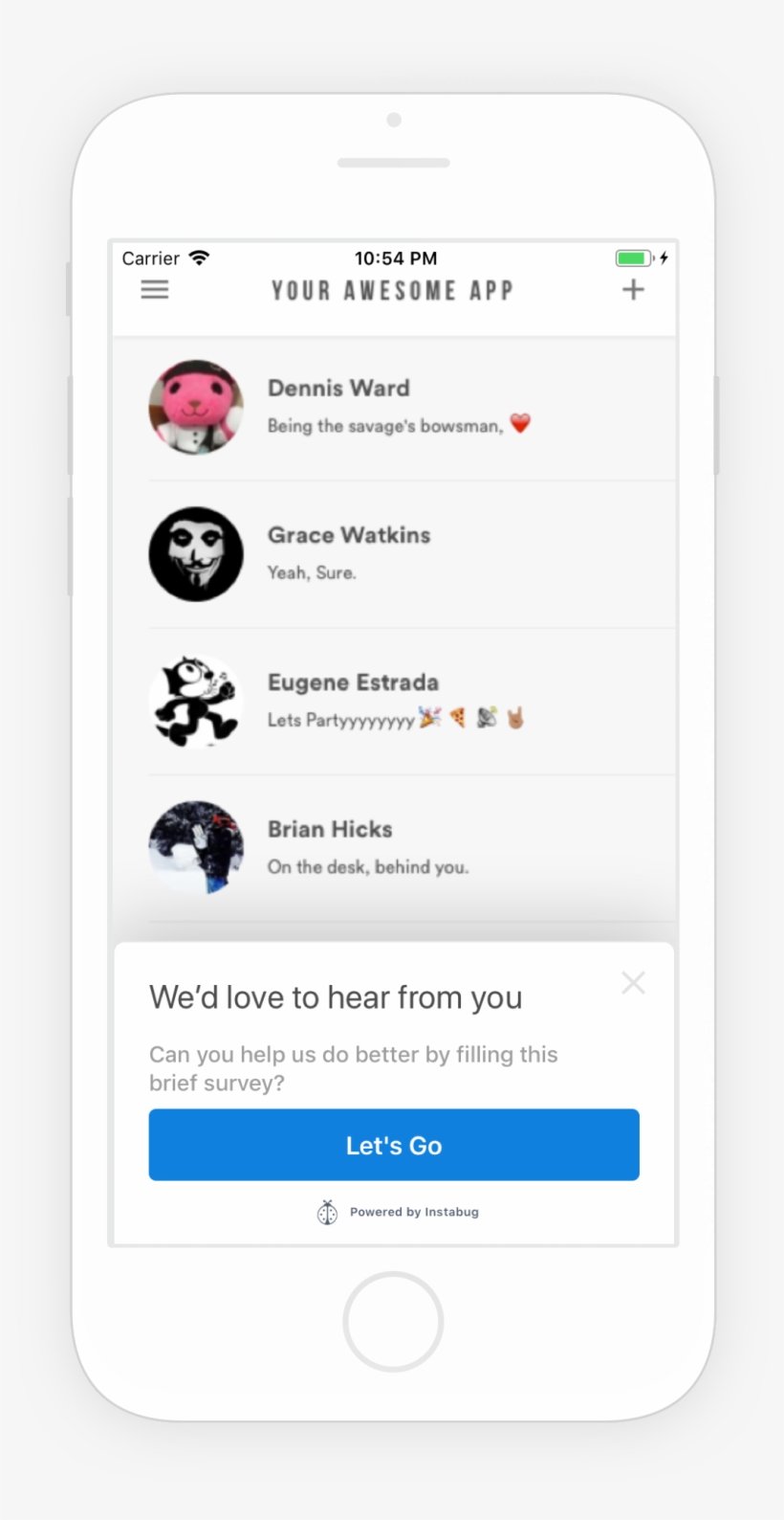 Surveys In Older Instabug Sdk Versions - App New Message Notification, transparent png