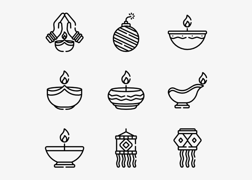 Diwali, transparent png