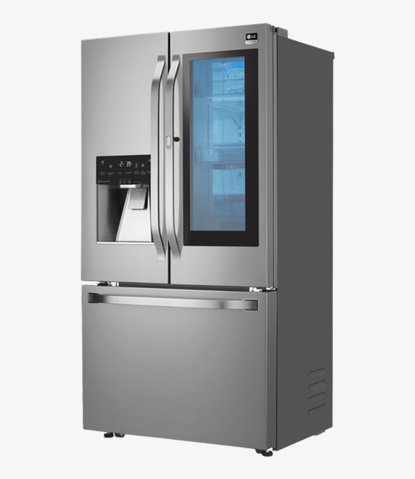 French Door Refrigerator Lsfxc2496s 36in Wi Fi Counter - Refrigerator, transparent png