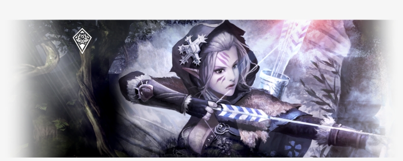 Elf Frost Archer, transparent png