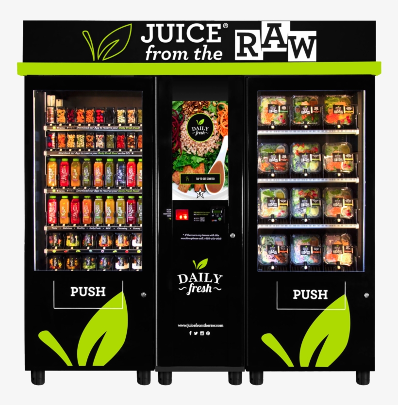 Vending Machine Healthy Juice, transparent png