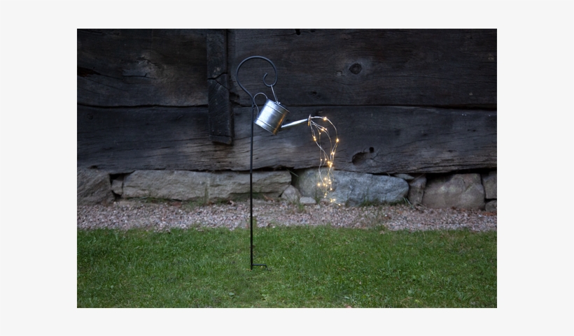 Solar Decoration Dew Drop Water Can - Grass, transparent png