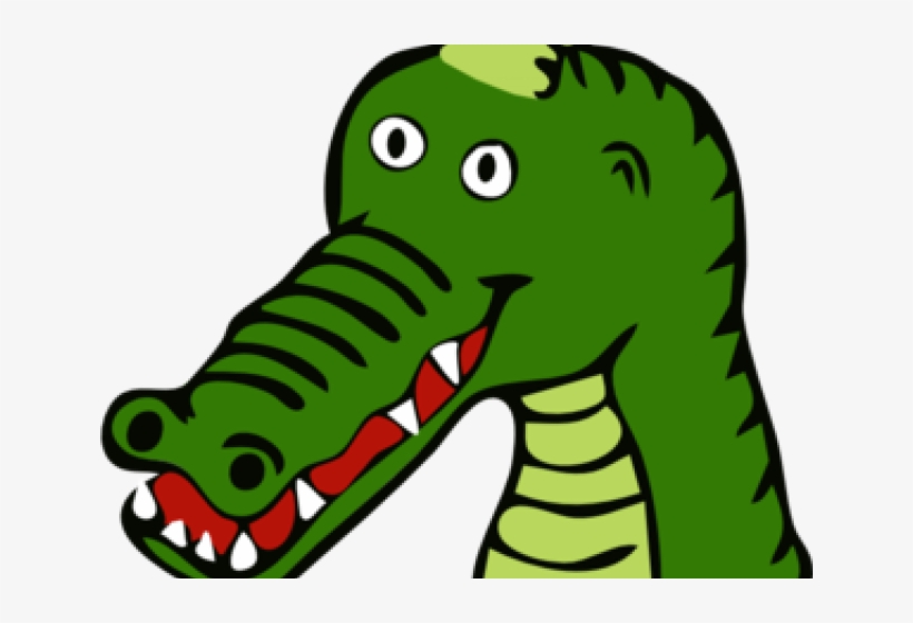 Crocodile Clipart Crocodile Outline - Animated Crocodile Png, transparent png