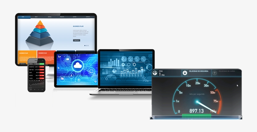 Hi-speed Internet Connection - Personal Computer, transparent png