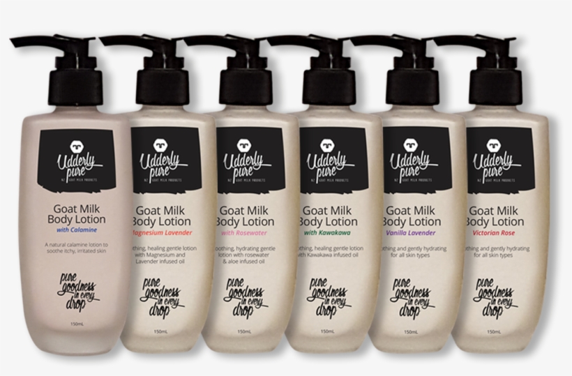 Goat Milk Lotions - Bottle, transparent png