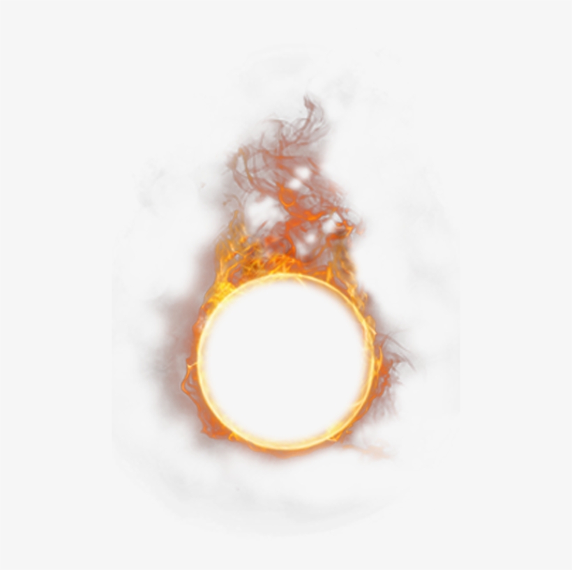Combustion Burning Fire Light Flame Of Clipart - Cercle De Feu Png, transparent png