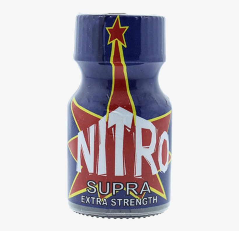 Nitro Supra Poppers 10ml Isobutyl Nitrite Solvent Cleaner - Glass Bottle, transparent png
