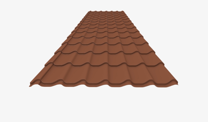 Металлочерепица Interprol Матовый Полиэстер Rough Texture - Roof, transparent png