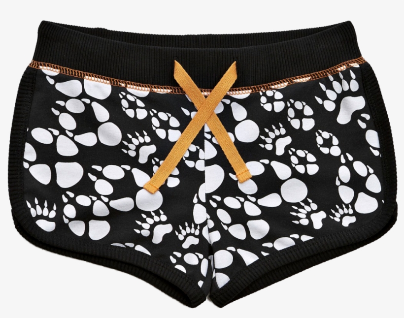 Filemon Kid Shorts Paw Aop - Underpants, transparent png