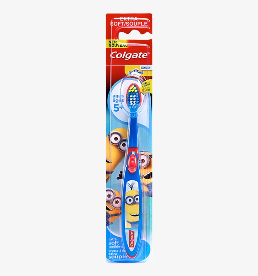 Kids Colgate Minions Toothbrush - Colgate Minions Toothbrush, transparent png