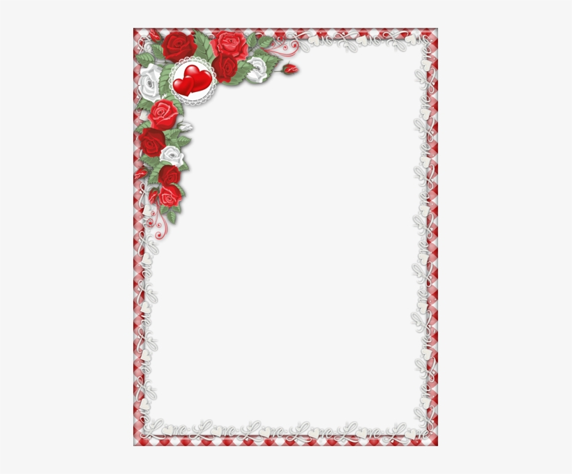 Frame Love Png - Png Love Photo Frame, transparent png
