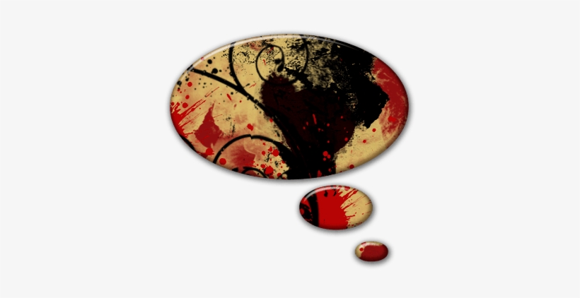 017071 Abstract Red And Gold Paint Splatter Icon Symbols - Circle, transparent png