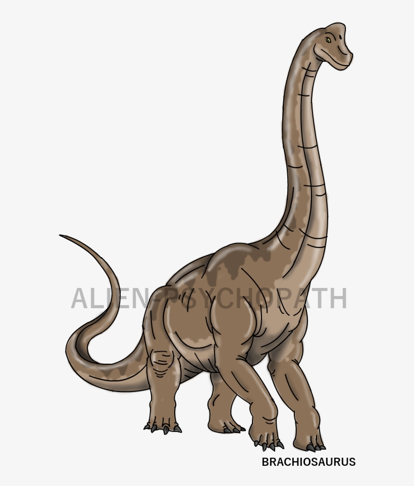 Jurassic Park By Alien Psychopath - Jurassic Park Male Brachiosaurus, transparent png