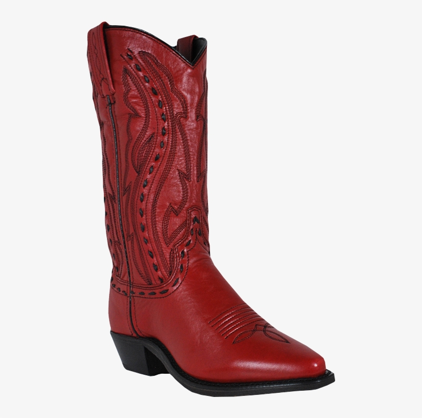 Abilene Boots Ladies Red Cowhide Cowboy Western Usa, transparent png