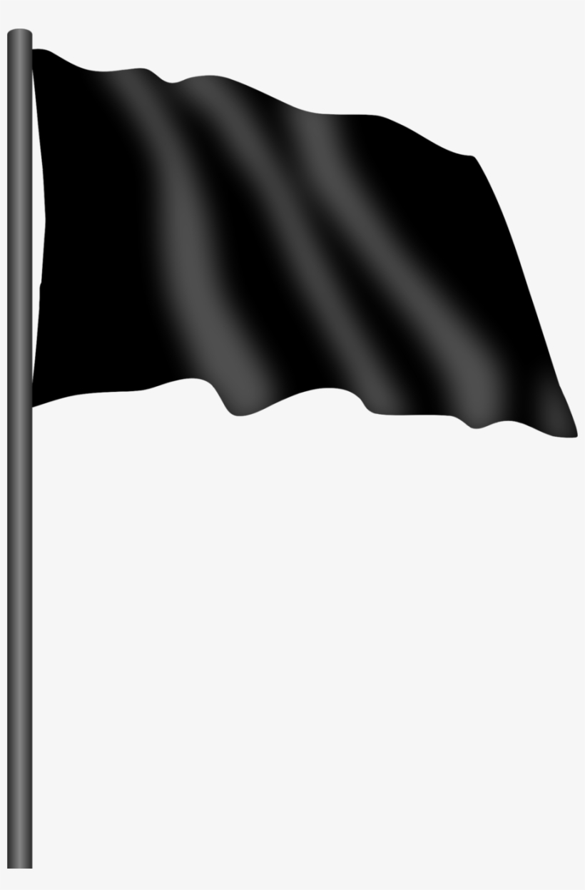 Flag - Black Flag Clipart, transparent png