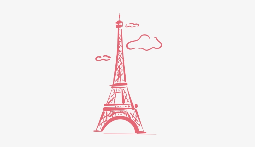 470 Images About Paris &lt - Eiffel Tower Clip Art, transparent png