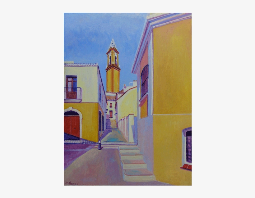 Ascent To Remedios Tower 80 X 60 Cm - Painting, transparent png