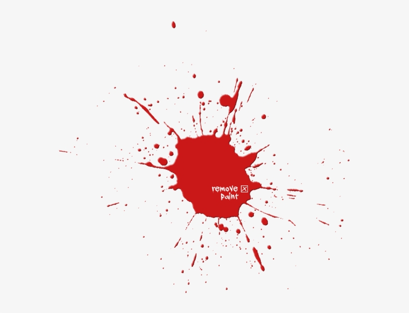 Red Paint Splash Png - Red, transparent png