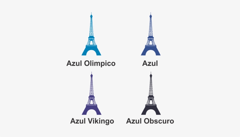 Vd015 - Torre Eiffel - 4 - Eiffel Tower Gradient Swirl Note Cards (pk, transparent png
