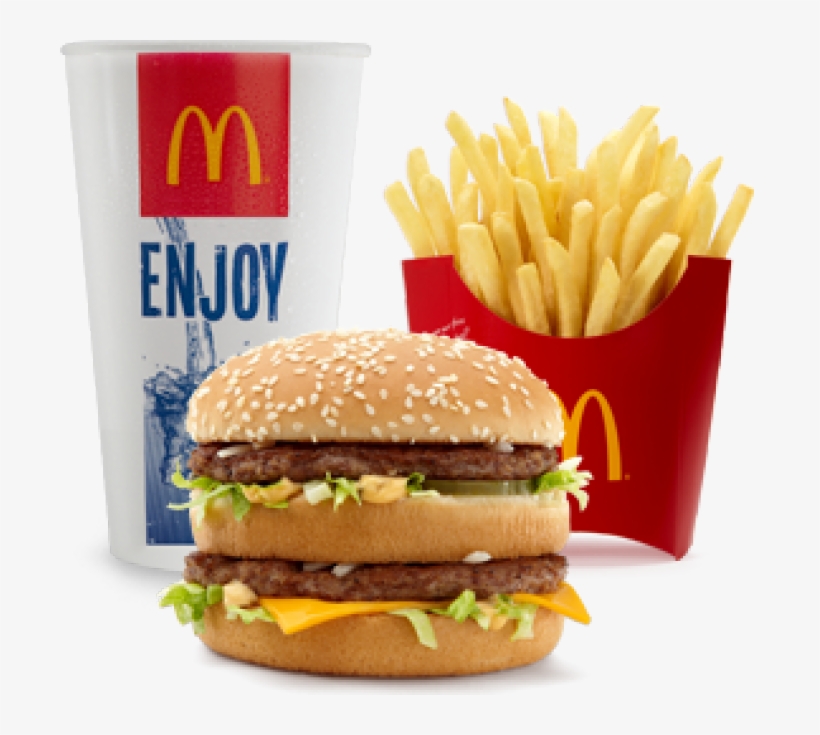 Sub Salad For Fries No Problem At Tucson Mcdonald's - Medium Big Mac Meal, transparent png