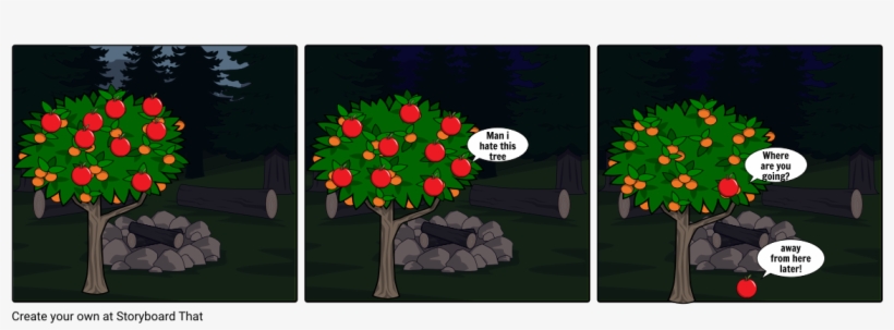 Apple Tree - Illustration, transparent png