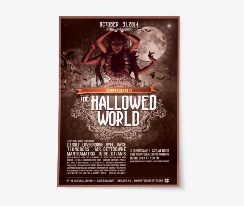 Halloween Poster - Flyer, transparent png