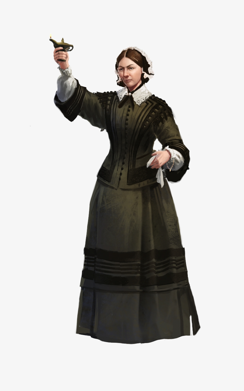 Florence Nightingale Costume, transparent png