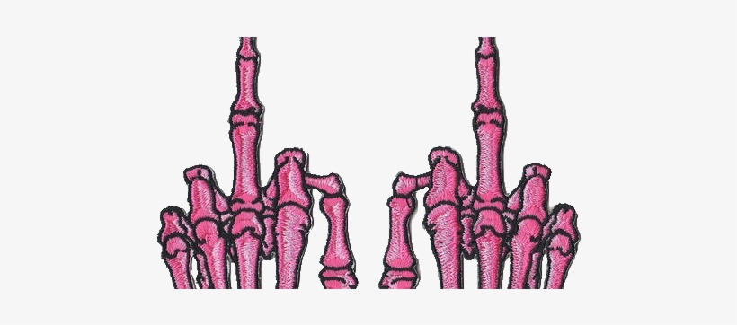 Peace, Love, And Drugs - Skeleton Hand, transparent png