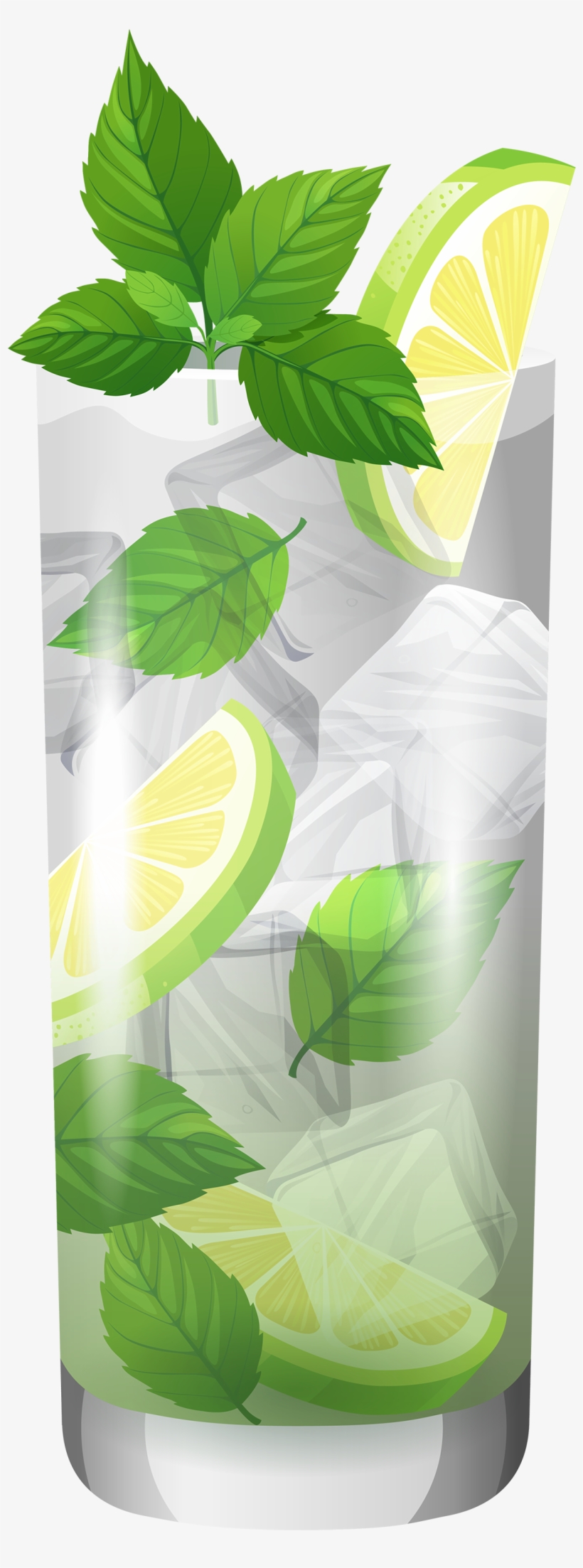 Transparent Cocktail Mojito Png Clipart - Rượu Vector, transparent png