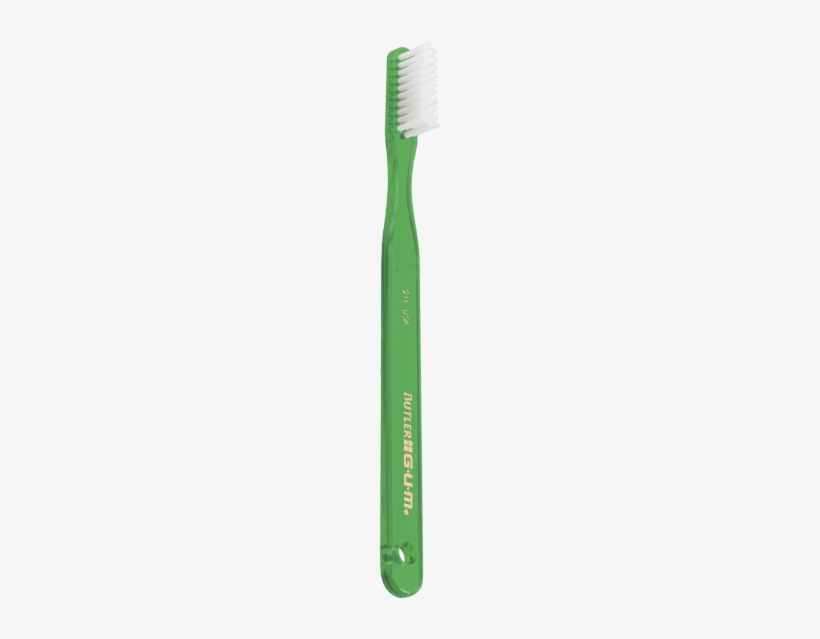 Gum® Classic Toothbrush - Toothbrush, transparent png