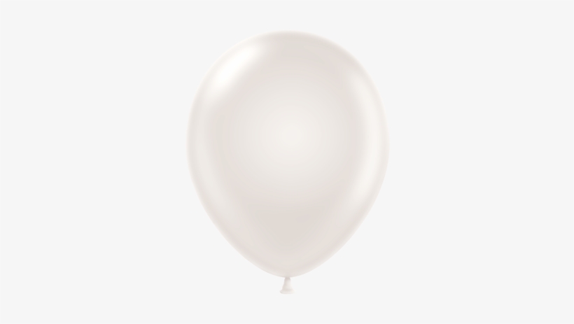 Pearl White Balloons - Balloon, transparent png